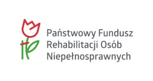 logotyp Państwowego Funduszu Rehabilitacji Osób Niepełnosprawnych